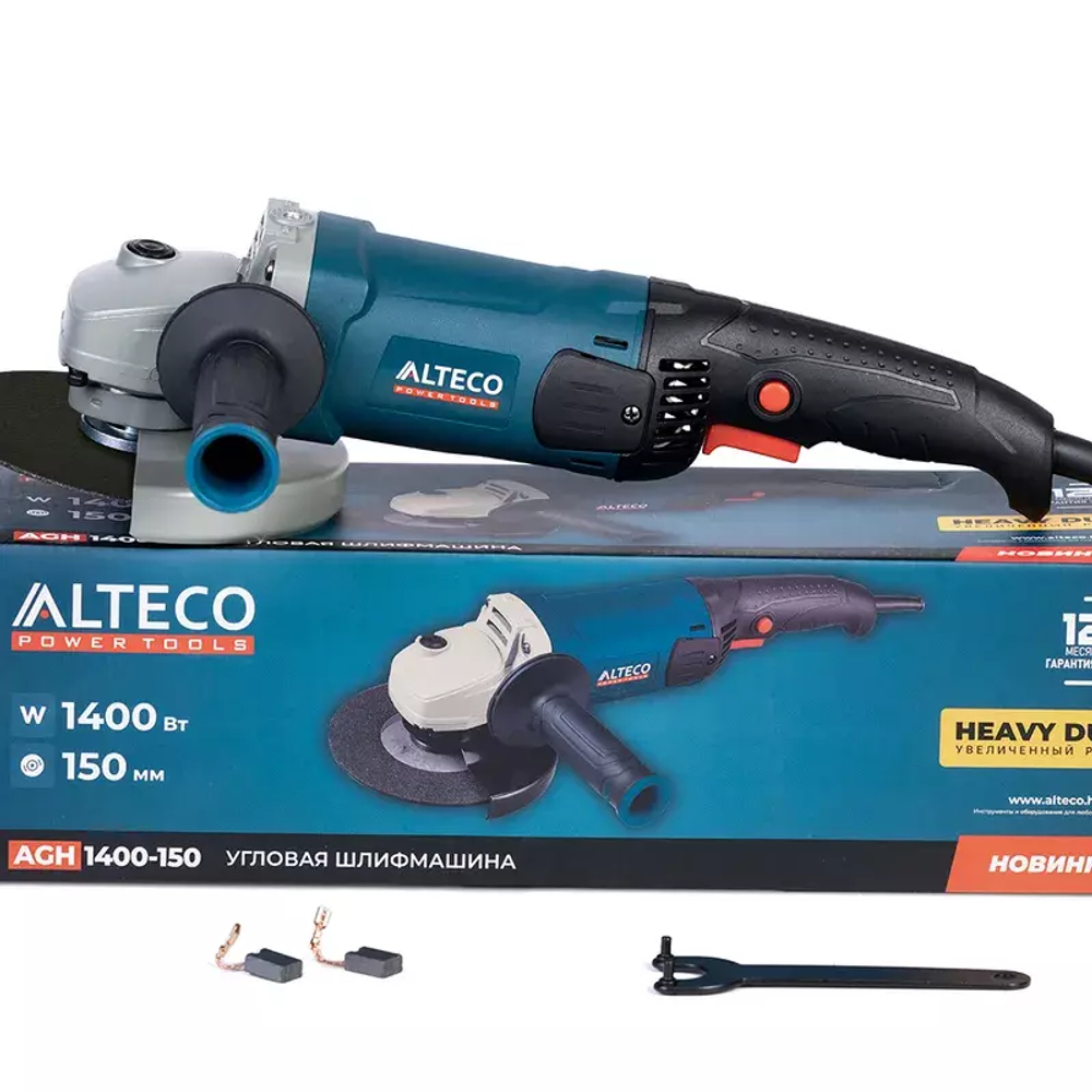 Угловая шлифмашина AGH 1400-150 ALTECO HEAVY DUTY