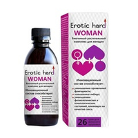 Женский биогенный концентрат для повышения либидо Erotic hard Woman 250мл