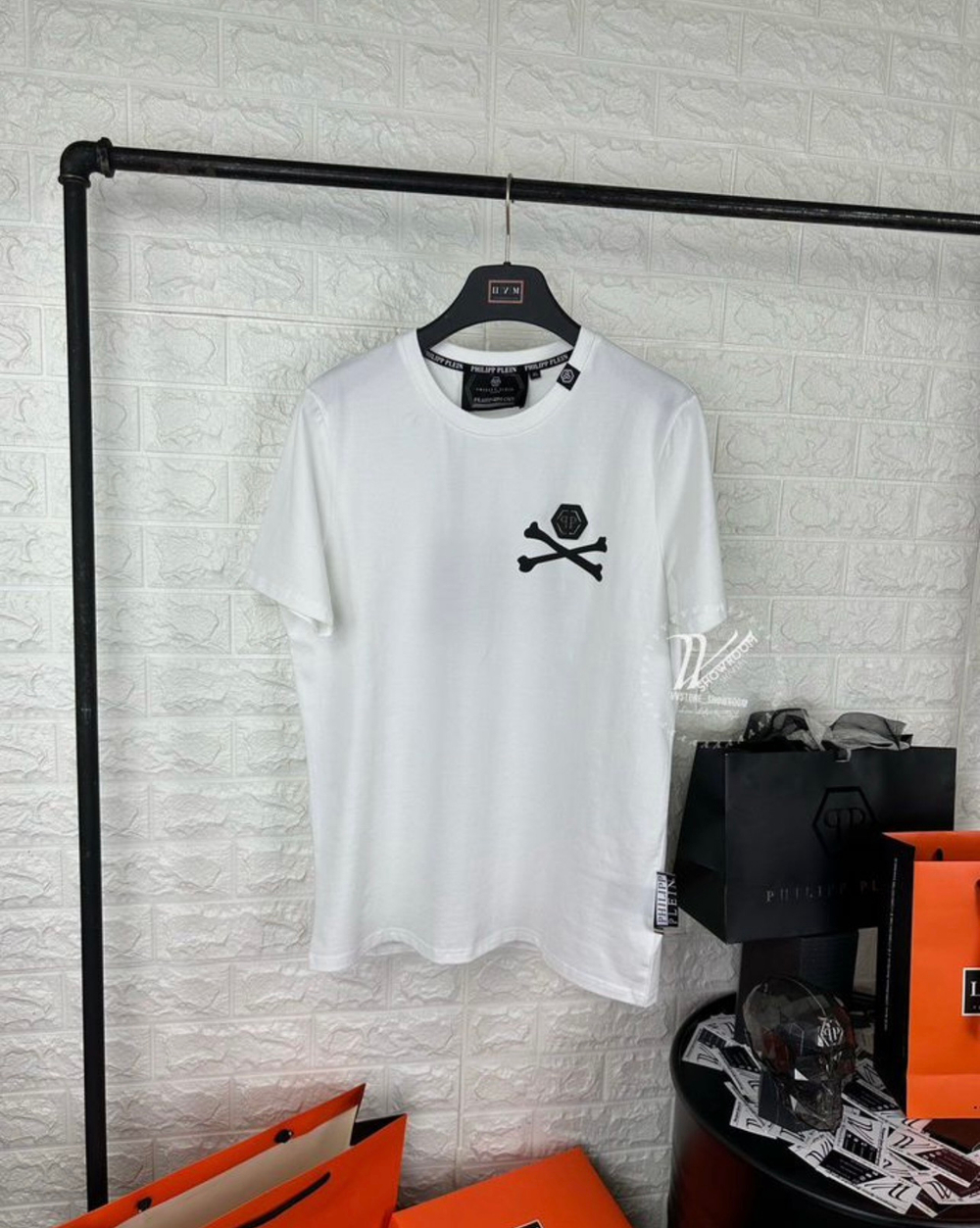 Футболка Philipp Plein Skeleton премиум