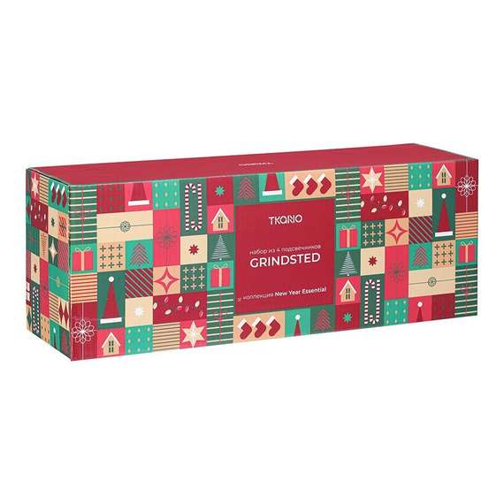 Набор из 4 подсвечников grindsted из коллекции new year essential