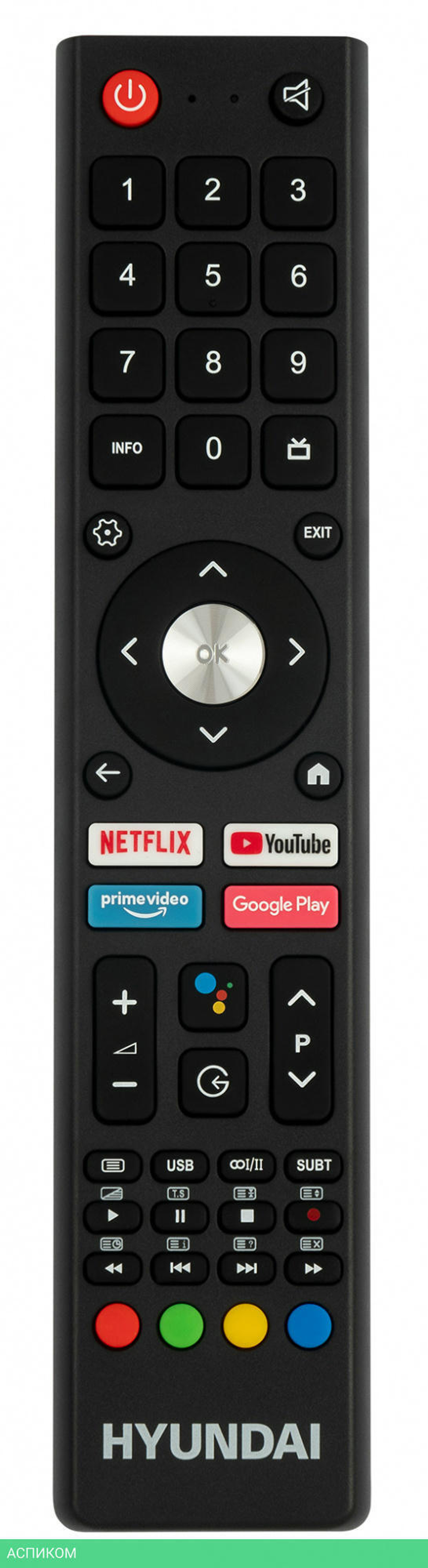 Телевизор QLED Hyundai 55" H-LED55QBU7500