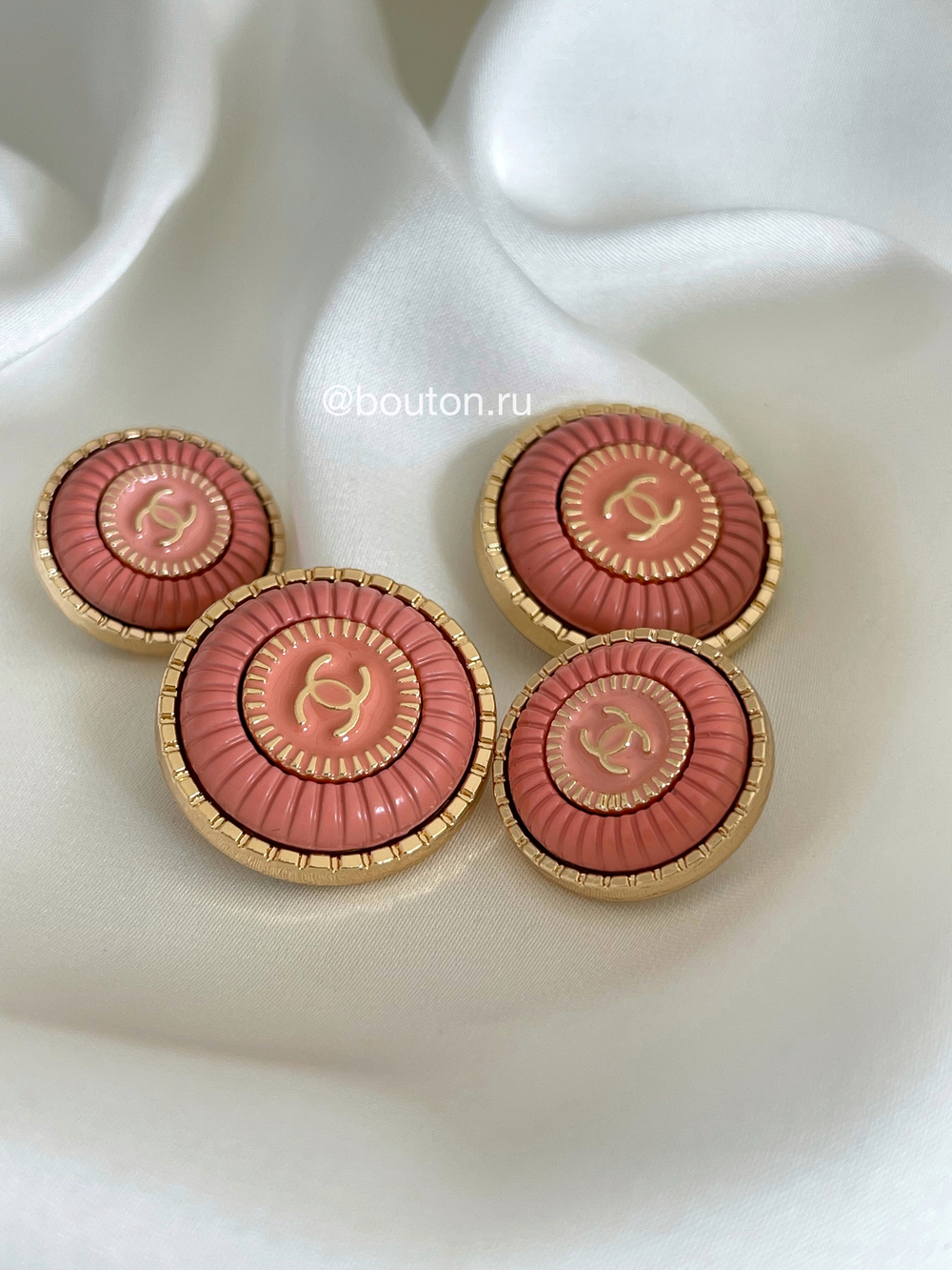 Пуговицы Шан. Персиковые