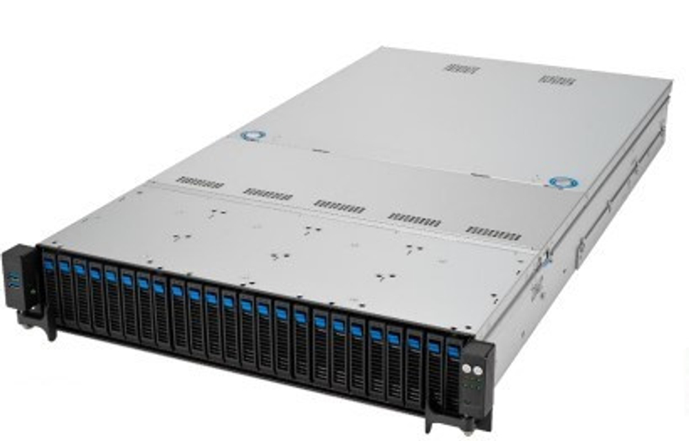 Серверная платформа 2U ASUS RS521A-E12-RS24U/1G/2kW/16NVMe/FAN/RH/OCP/GPU