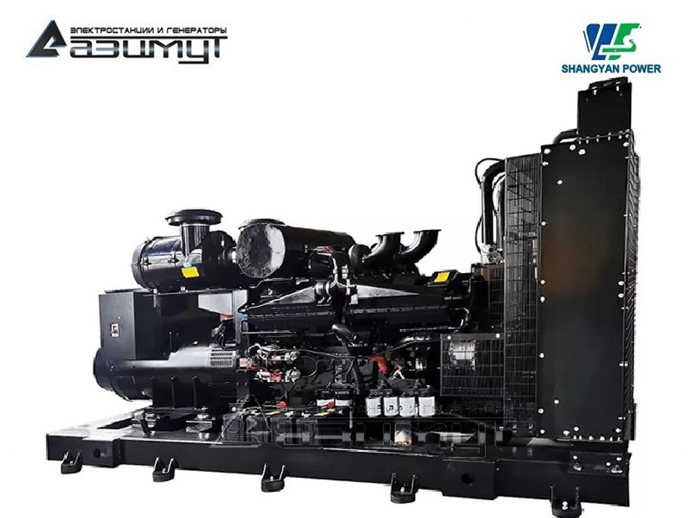 Дизельный генератор Азимут АД-900С-Т400-1РМ16 Shangyan
