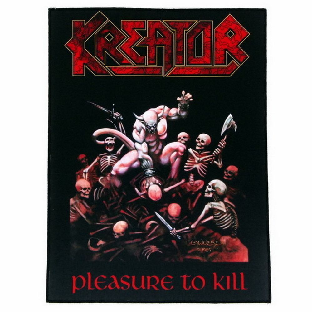 Нашивка Kreator Pleasure to Kill (218)