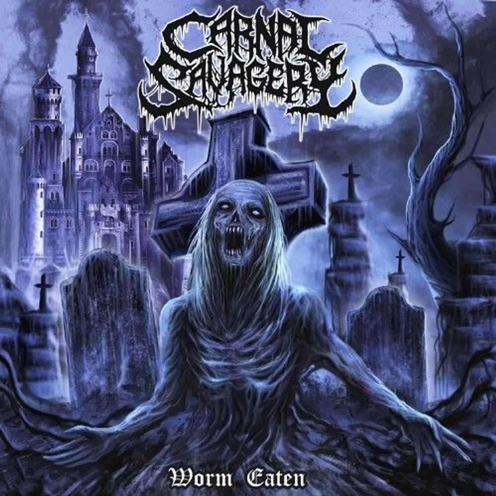 CARNAL SAVAGERY - Worm-Eaten - Bonus Track, музыкальный компакт диск, death metal