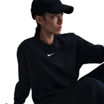 Баскетбольная женская толстовка Nike Sportswear Phoenix Fleece Black Sweatshirt