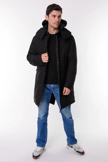Куртка-парка XALO -20 TRITON (Плащевая ткань, чёрн)