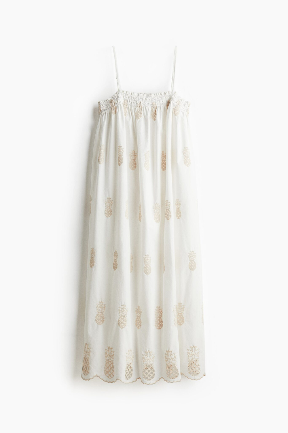 Платье на бретельках broderie anglaise