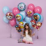 Шар (18''/46 см) Круг, Щенячий патруль, Крепыш, 1 шт. в уп.