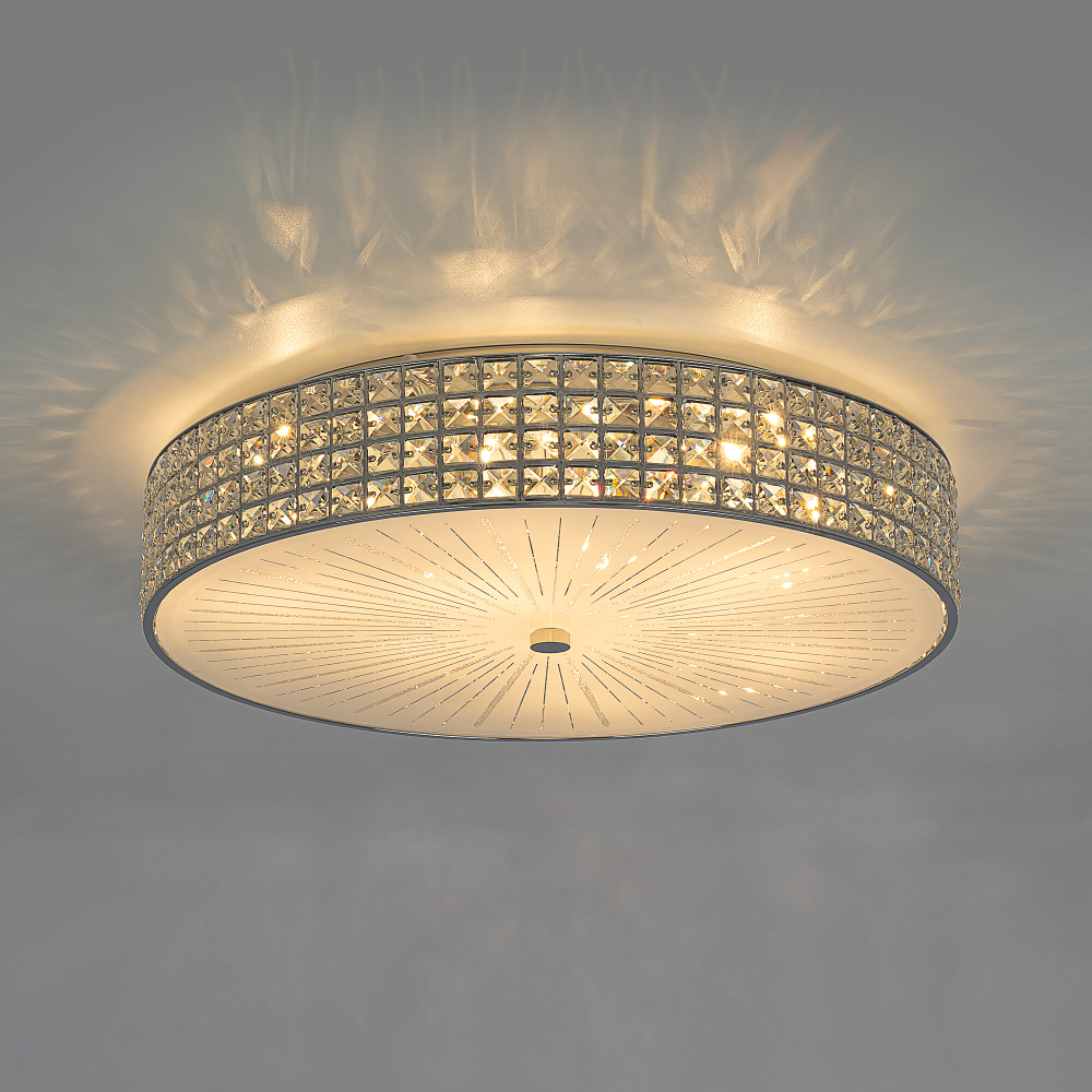 Citilux Портал CL324101 Люстра хрустальная Хром