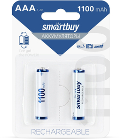 Аккумулятор Smartbuy R03 1100 mAh блистер. (Цена за 2шт)