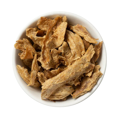 Высоковолокнистое соевое мясо, сухое