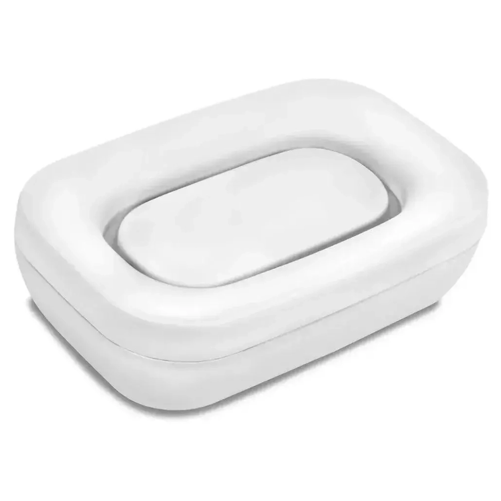 Мыльница открытая Эллиса белая C843БЕЛ