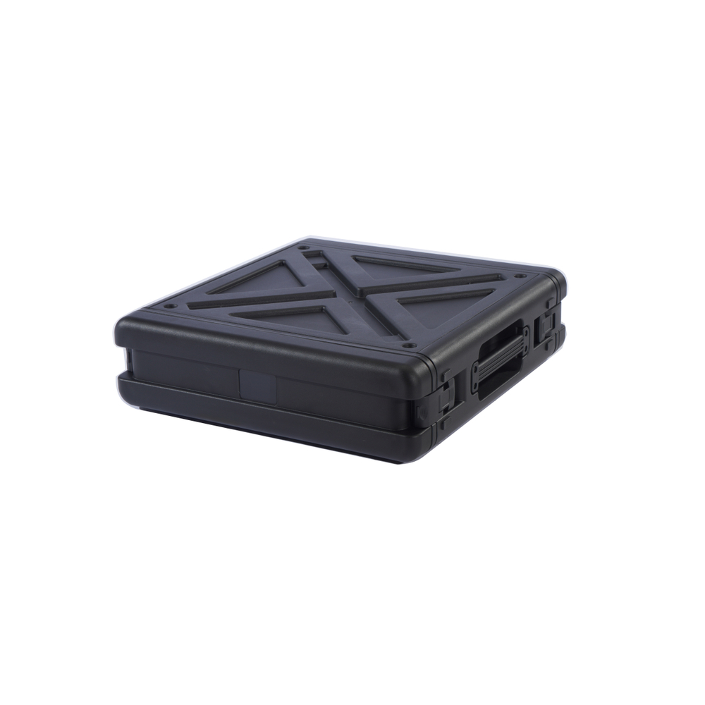 Ударопрочный пластиковый Рэковый кейс 2 юнита KZCASE@RACK2U