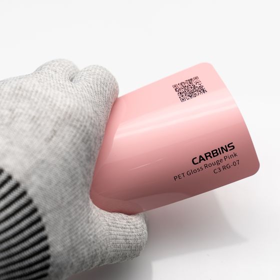 Веер образцов виниловой цветной пленки Carbins