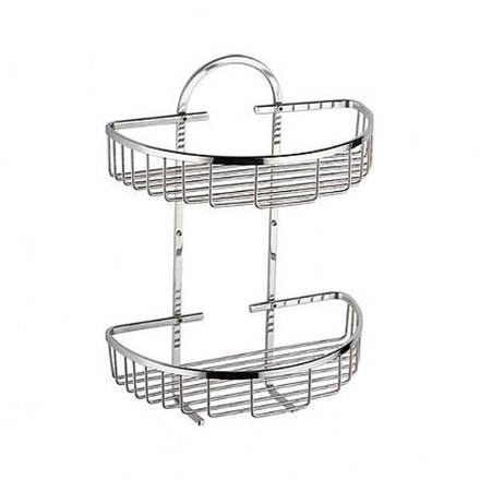 Полка 2-х ярусная полукруглая L339-2