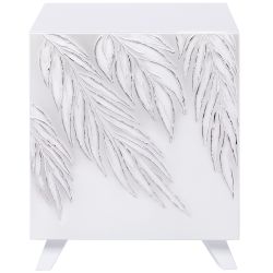 Тумба прикроватная Тропик Сканди Айс Сильвер левая