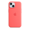 Чехол Apple iPhone 15 Silicone Case with MagSafe Guava (MT0V3ZM/A)
