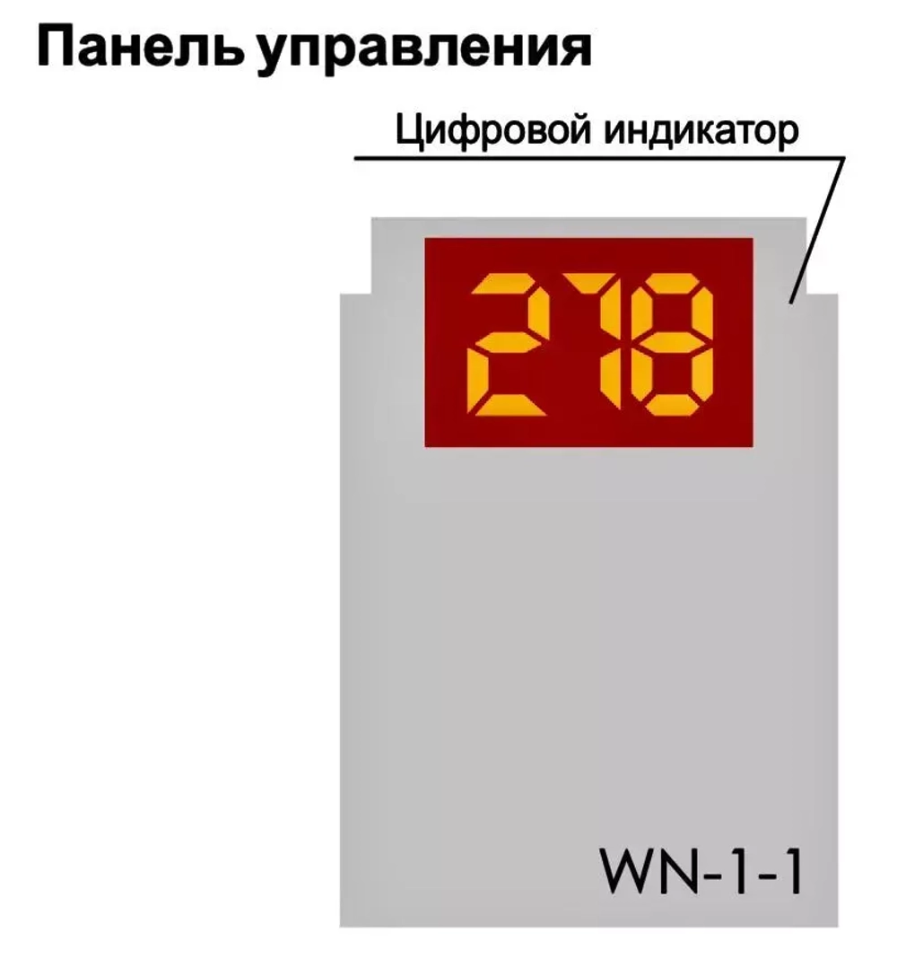 Указатель напряжения (вольтметр) WN-1-1 1-фазн. 100-300В F&F