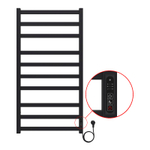 Полотенцесушитель электр. Azario PALERMO 53х100, Черный