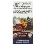 Host Defense, MyCommunity, мультикомплекс из 17 видов грибов, 60 вегетарианских капсул