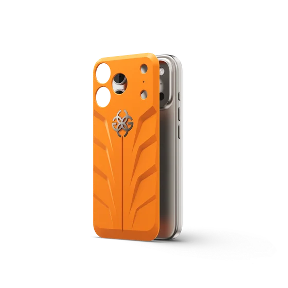 Чехол для iPhone 17 на магните - RSR17 - SUNSET ORANGE