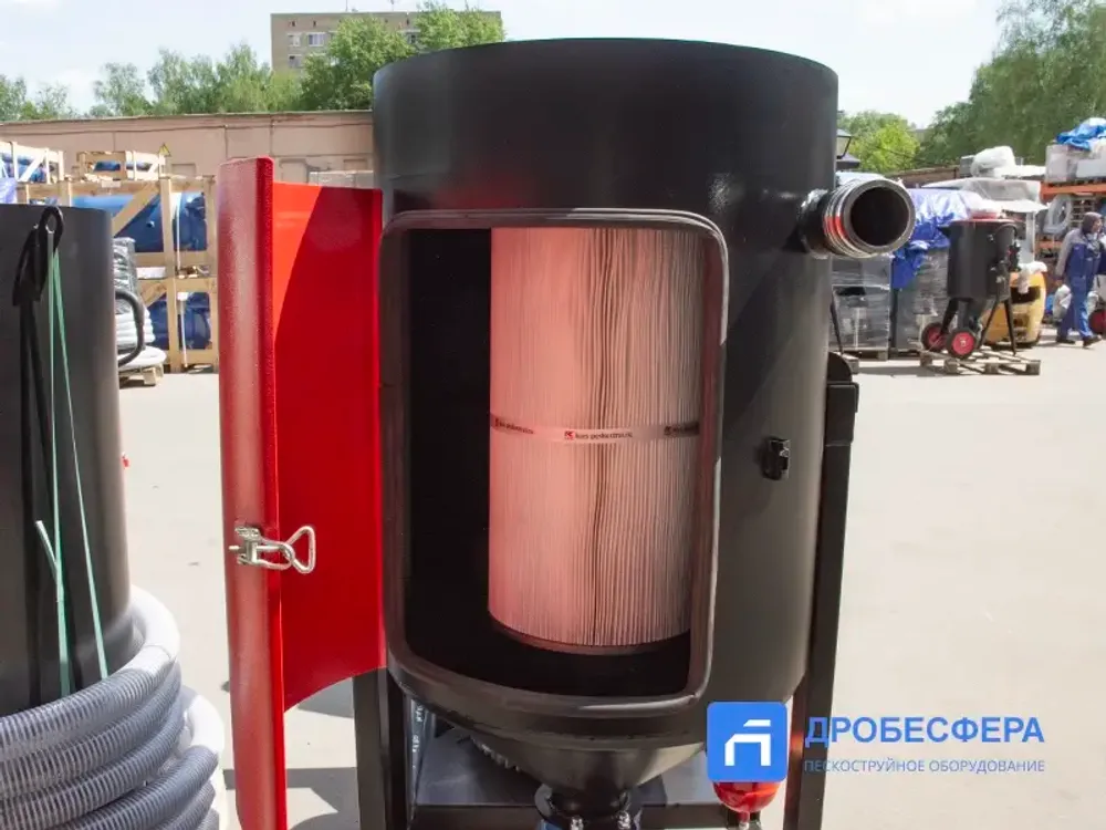 Система сбора и рекуперации абразива СОВ-4М