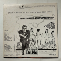 Винтажная виниловая пластинка LP James Bond 007 Dr. No (Motion Picture Sound Track Album) (Japan 1972) (No Obi)