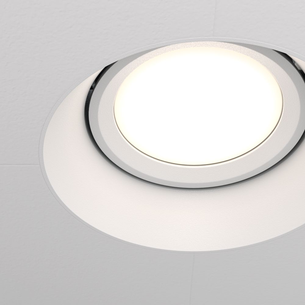 Светильник встраиваемый Maytoni Dot DL042-01-RD-W