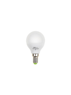 Лампа светодиодная PLED-ECO 5Вт G45 шар матовая 3000К тепл. бел. E14 400лм 230В 50Гц JazzWay 1036896A