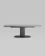 Стол обеденный Глория раскладной 170-250*90 керамика серая