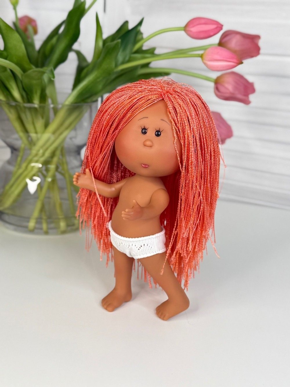 Кукла Nines виниловая 23см Little Mia Latina без одежды (3199WL8)