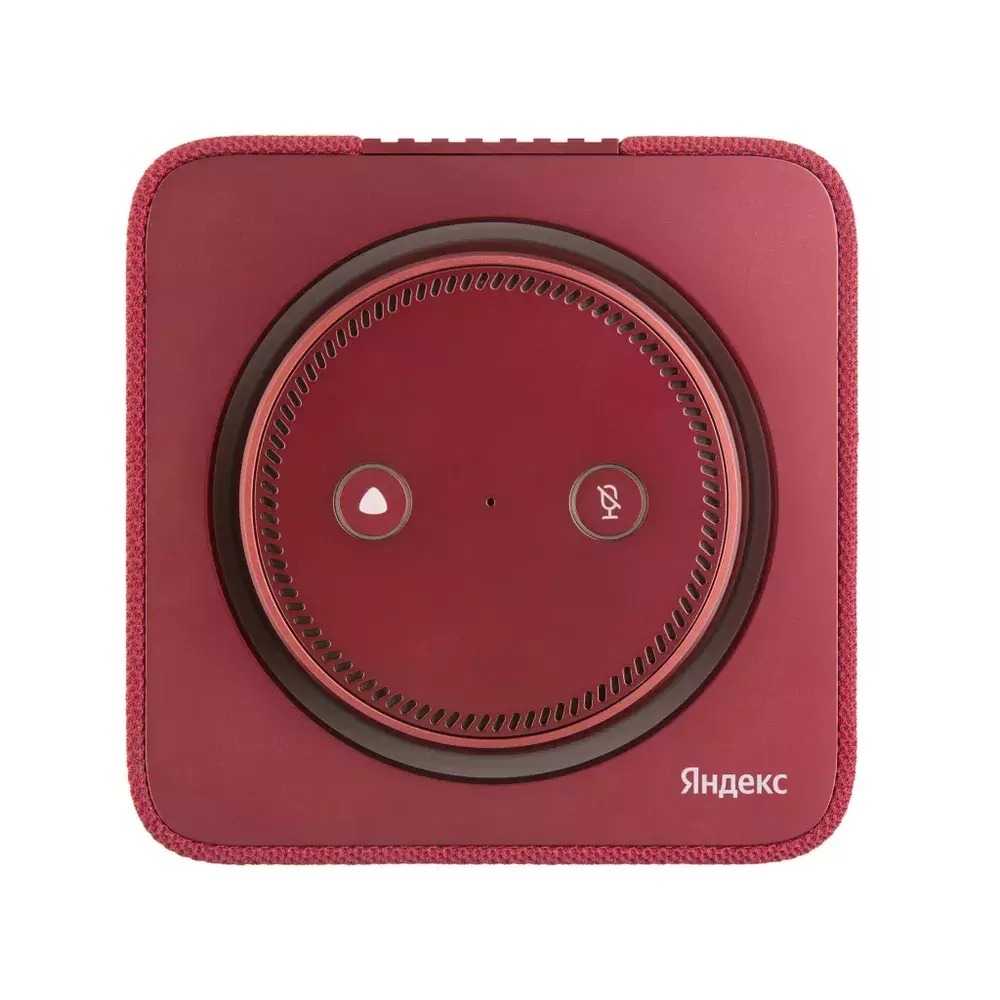 Умная колонка Яндекс Станция Макс с Zigbee красная (YNDX-00052R)