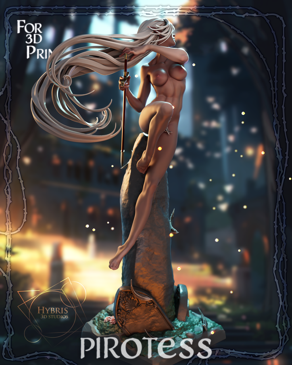 фигурка Pirotess Пиротесс Легенда о Кристании Lodoss-tou Senki