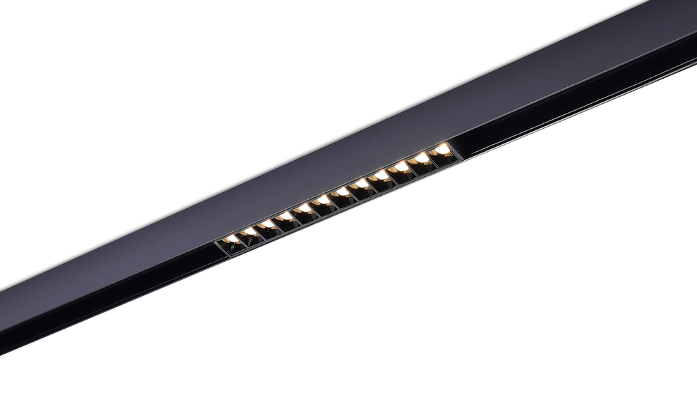 Светодиодный светильник EYE для SPACE Track system 12Вт, L220xW22xH43 мм, 840Лм, 36°, 3000К, диммируемый, IP20, Ra>90, черный