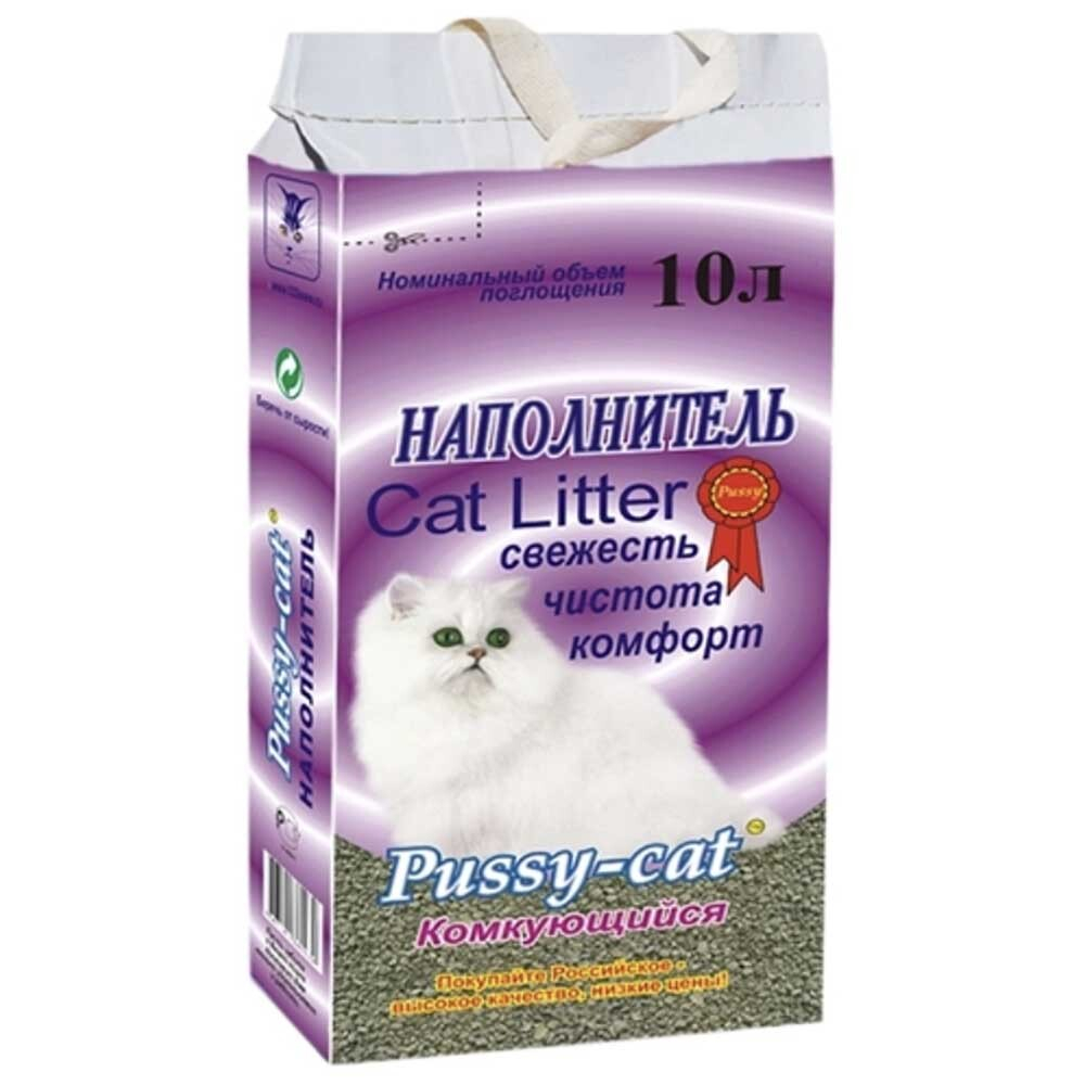 Pussy-Cat - наполнитель глиняный (комкующийся)