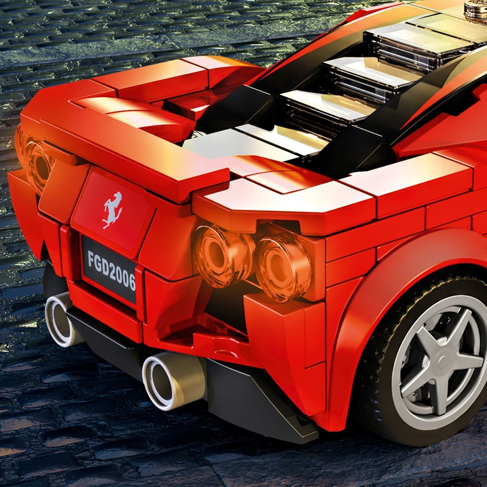 LEGO Speed Champions: Ferrari F8 Tributo 76895 — Ferrari F8 Tributo — Лего Спид чампионс Чемпионы скорости