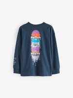 Лонгслив для мальчика Next B78-160, Темно-синий