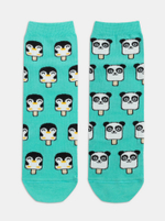 CONTE Хлопковые носки HAPPY c рисунками "panda & penguin"