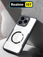 Чехол для Realme 15T c Магсейф противоударный с усиленными углами XUNDD