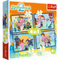 Pazl \ Puzzle \ Пазлы Puzzles - "4in1" - An adventurous Zootopia / Disney Zootopia 2