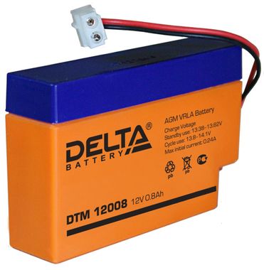 Аккумуляторы Delta DTM 12008 - фото 1