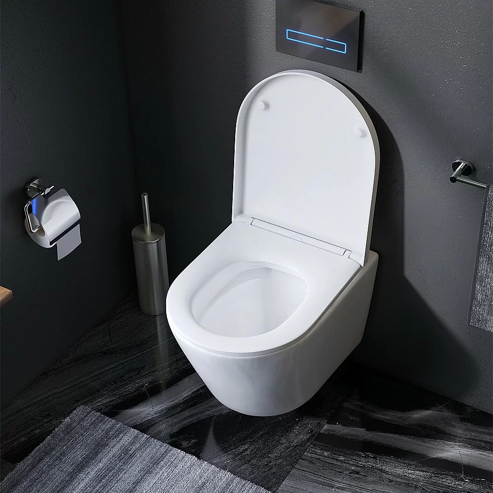 Унитаз подвесной AM.PM Sense C741701SC белый, безободковый