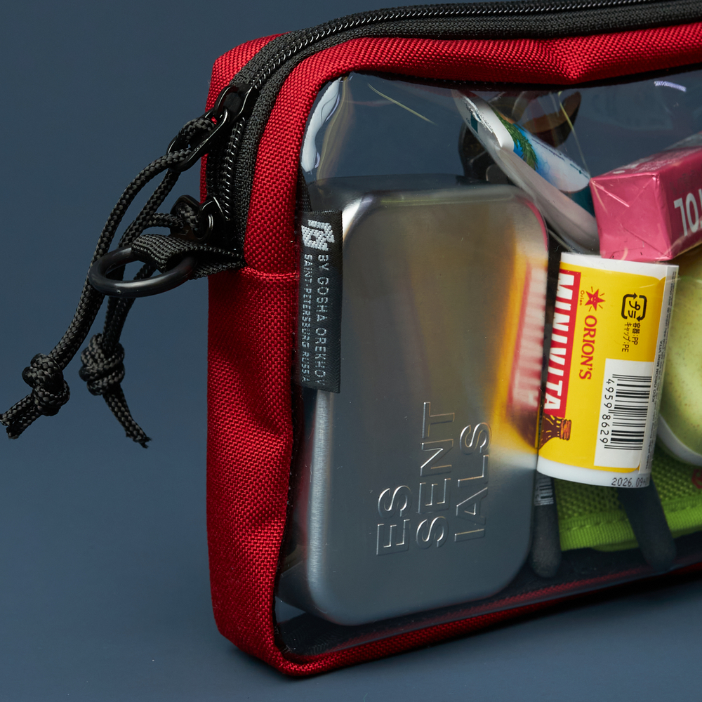 Transparent Case GO box красный