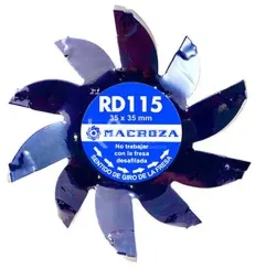 Фреза для штроборезов Macroza RD115 35х35 мм