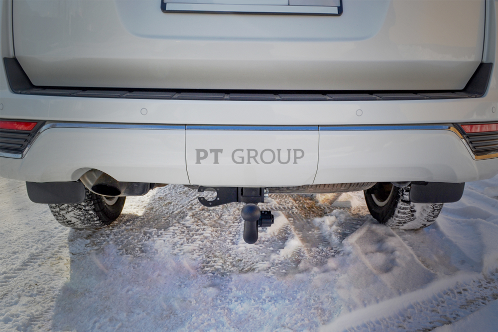 Фаркоп ("тип AV") ТОЙОТА ЛЕНД КРУЗЕР 300 (2021-Н.В.) / PT-Group