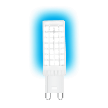 Лампа LED G9 5,5W 6500K керамика 107309355-D Gauss