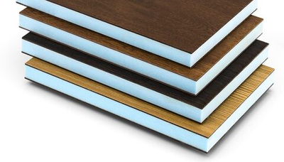 Стеновая сэндвич панель с ЛДСП 240 мм