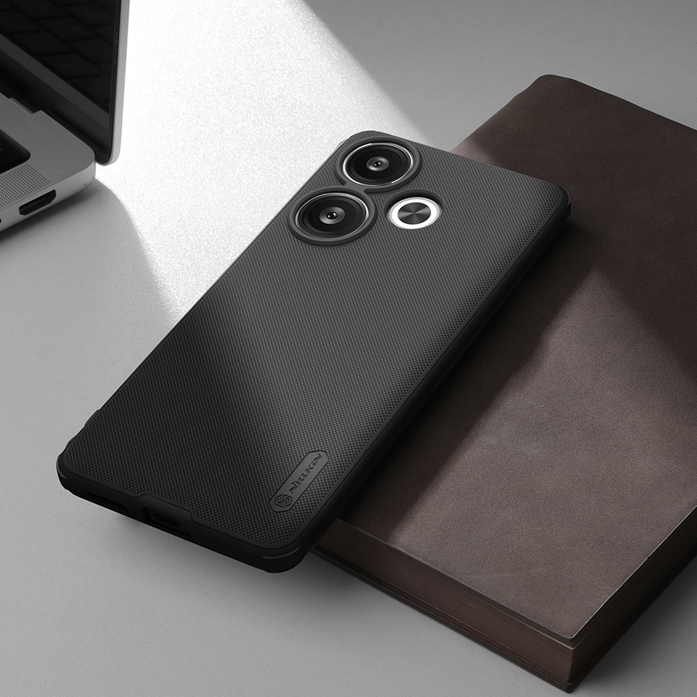 Чехол усиленный от Nillkin c встроенным круглым магнитом для Xiaomi Redmi Turbo 3, серия Super Frosted Shield Pro Magnetic Case